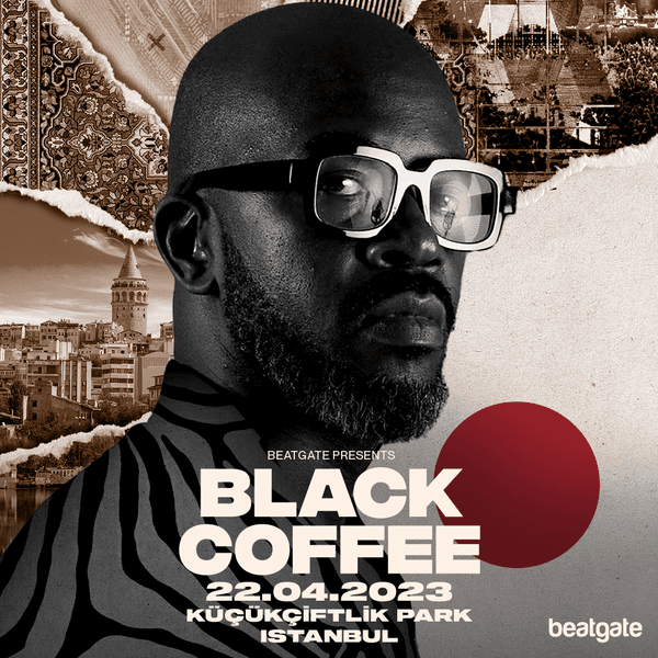 Black Coffee · KüçükÇiftlik Park, 2023 — afiş