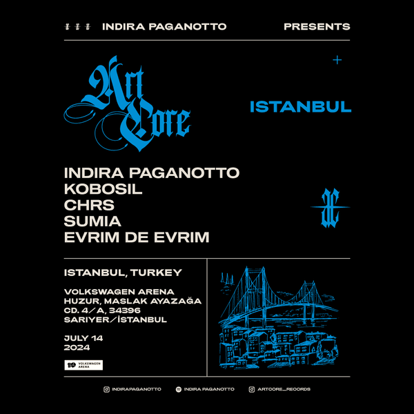 Artcore Istanbul · Volkswagen Arena, 2024 — afiş