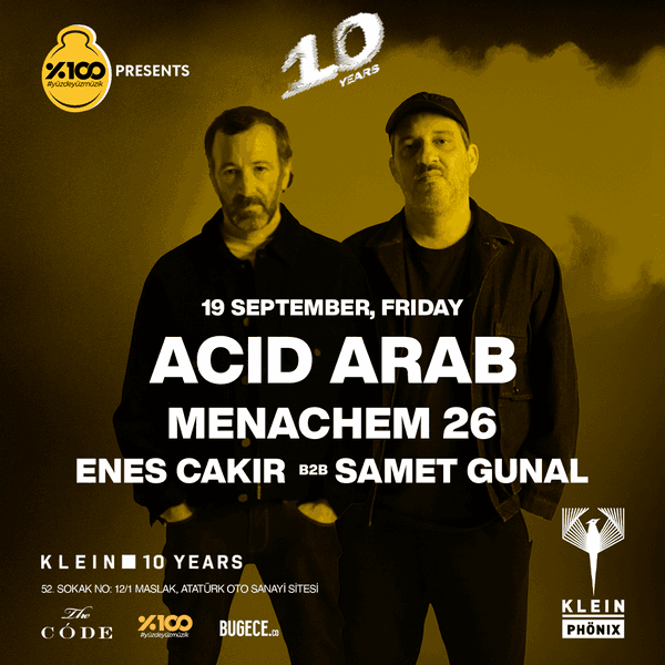 Acid Arab · Klein Phönix, 2025 — afiş